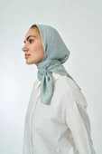 Imannoor İMANNOOR İMAN KARE NAİA PAMUK EŞARP 90X90  242-4002 - 1