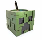 Polyester Minecraft Creeper Kalemlik 229 - 1