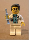 Orjinal Lego Minifigür Doctor thumbnail 3