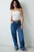 Penti Foldable Bandeau Kırık Beyaz Üst - 4