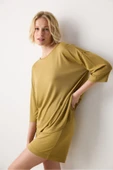 Penti Aging Collagen Sarı Şort Pijama Takımı - 3