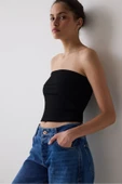 Penti Foldable Bandeau Siyah Üst - 2