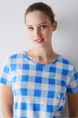 Penti Blue Gingham Şortlu Pijama Takımı - 2