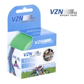 VZN Sport Tape Yeşil Renk Kinezyo Sporcu Bandı Ağrı Bandı 5 Metre X 5 Cm - 2