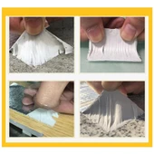 Çatı İzolasyon Bandı 2 METRE Su Sızdırmazlık Geçirmezlik Yalıtım Çamur Tamir Çatlak Boru Bant 96 mm thumbnail 5