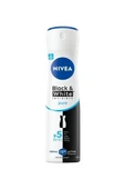 Nivea Men Invisible Black & White Pure 150 ml Kadın Deodorant - 1