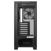 Rampage HYDRA V2 4*ARGB Fan+Hub Temperli Cam E-ATX Exclusive Siyah Oyuncu Kasası - 5