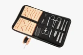 VZN SÜTÜRLÜ SET -DİKİŞ ATMA EĞİTİM SETİ-SİLİKON PAD Lİ - 2