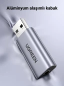 Ugreen USB To 3.5mm Trrs Harici Ses Kartı - 1