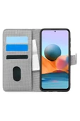 Apple iPhone 7 - iPhone 8 Uyumlu Kart ve Para Bölmeli Standlı Cüzdanlı Kılıf - Gri - 3