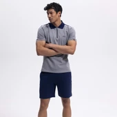 Ellesse Erkek Polo Yaka Gri Tişört – EM169-1-GR - 3