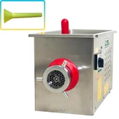 Yeşil YKM12 220v 0,55kW 12 No Et Kıyma Makinası Geri Çekmeli Sucuk Aparatlı 100kg/saat - 2