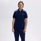 Ellesse Erkek Polo Yaka Lacivert Tişört – EM169-1-NV - 5