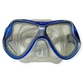 Star Diving Temper Camlı Dalış Maskesi Yetişkin - 51710-MAVİ - 2