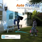 2 Kameralı 3 Ekranlı 6 MP Wifi Hareket Algılamalı Alarmlı Wifi Kamera Yapay Zeka Tak Çalıştır XBJHEMSGF83 thumbnail 5