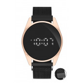 DESİNGSHOP Mıknatıslı Hasır Kordon Dijital Dokunmatik Unisex Kol Saati dsg5685 - 1