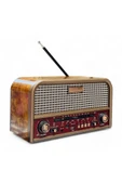Everton Nostalji Müzik Kutusu Güçlü Ses Bluetooth Usb Aux Sd Kard Destekli RT-715 Radyo - 2