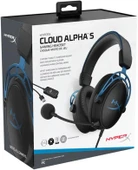 HyperX Cloud Alpha S 4P5L3AA Mavi 7.1 Kablolu Kulak Üstü Oyuncu Kulaklığı Teşhir thumbnail 4