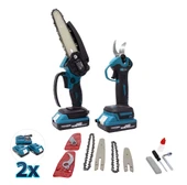 Dal budama ve testere seti 2 bataryalı şarzlı set thumbnail 3