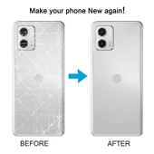 Motorola Moto G73 Orijinal Mavi Arka Kapak - 6