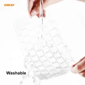 ENKAY 3 in 1 Kristal Laptop Koruyucu Kılıf Siyah MacBook Pro 16 inç A2141 Touch Bar - 12