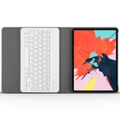 A11 Bluetooth 3.0 Ultra İnce ABS Çıkarılabilir Bluetooth Klavye Deri Tablet Kılıfı iPad Air 4 5 Pro 11 inç 2018 2022 Altın - 6
