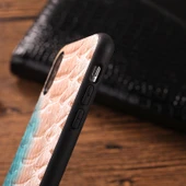 iPhone XR Deri Koruyucu Kılıf Gri - 5