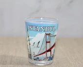 İstanbul Temalı Cam Shot Bardak Alk4357 - 1
