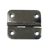 Havşalı Menteşe - Büyük, 25x30mm, Nikel, 1 Adet - 1
