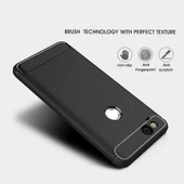 Google Pixel 2 Karbon Fiber Dokulu Darbeye Dayanıklı TPU Kılıf Siyah - 3