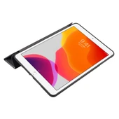 iPad 9.7 2018 2017 Air 2 Air 3 Katlanabilir TPU Yatay Flip Deri Tablet Kılıfı Siyah - 6