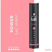 Taft Saç Spreyi Power Kasmır Mega Güçlü 5 250Ml - 1