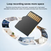 Kablosuz WiFi İç Mekan HD Gece Görüşlü Güvenlik Kamerası 64GB Hafıza Kartı - 9