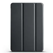 iPad 9.7 2018 2017 Air 2 Air 3 Katlanabilir TPU Yatay Flip Deri Tablet Kılıfı Siyah - 2
