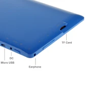 Q88 Tablet PC 7 Inç 1GB RAM 8GB Depolama Android 4.0 Mavi WiFi Bluetooth - 6