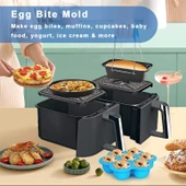Ninja DZ201 DZ401 Foodi 8 Quart 11 in 1 Hava Fritözü Aksesuar Seti - 5