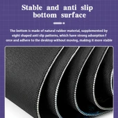 300x800x2mm Kiraz Çiçeği Desenli Kaymaz Kauçuk Mouse Pad - 5