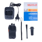2 Adet Baofeng BF-888S Taşınabilir CB Radyo Walkie Talkie Siyah 5W 16 Kanal FM Telsiz - 6