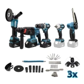 5 li  ,bijon sıkma matkap testere hilti ve ispiral .şarzlı seti thumbnail 2