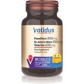 Valıdus Passıflora Valerıan + Lavander + Camomılle + St. John'S Wort + Melıssa 30 Tablets - 1