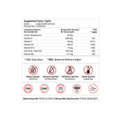 Valısus Kıds Safarı Carob + Vıtamın A-C-D3 60 Gummıes (Bovıne Gelatın) - 3