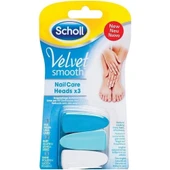 Scholl Velvet Smooth Tırnak Bakım Başlıkları 3 Adet - 1