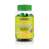 Valıdus Multıforce Bıotın + Keratın 60 Gummıes (Pectın) - 1