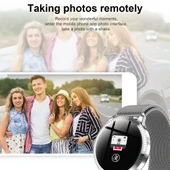 CF18 1.22 inç Renkli Ekran IPX67 Su Geçirmez Bluetooth Akıllı Saat Pembe - 11