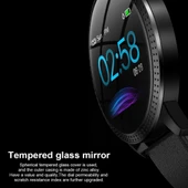 CF18 1.22 inç Renkli Ekran IPX67 Su Geçirmez Bluetooth Akıllı Saat Pembe - 3