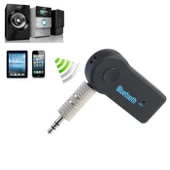 Araç Bluetooth Eller Serbest Müzik Mikrofon Alıcısı Tüm Akıllı Telefonlar İçin - 1