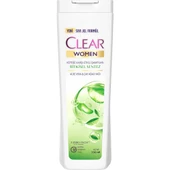 Clear Women Şampuan Bitkisel Sentez Aloe Vera Ve Çay Ağacı Yağı 350Ml - 2