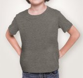 Ketuna Basic Gri Çocuk T-shirt - 1