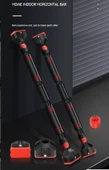 Vücut Geliştirme Barfiks Fitness Aleti 73-100 cm Barfiks Çubuğu Kapı Barı - 4