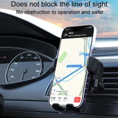 Otomotiv Navigasyon Tutucu Araba Hava Menfezi Telefon Sabitleyici Klips Ayna Modeli - 4